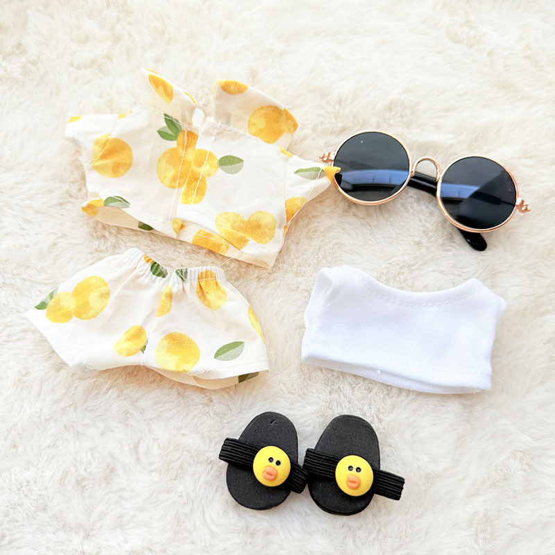 Labubu Summer Lemon Outfit – Zesty Style, Island Smile!