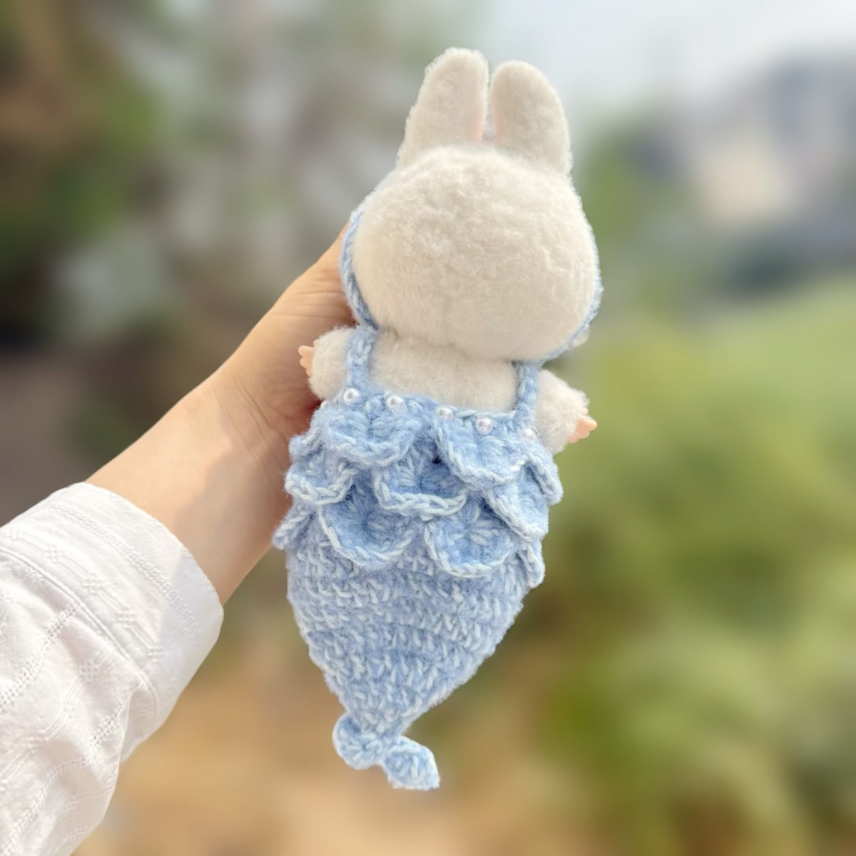 Handmade Mermaid Jumpsuit Outfit for Labubu